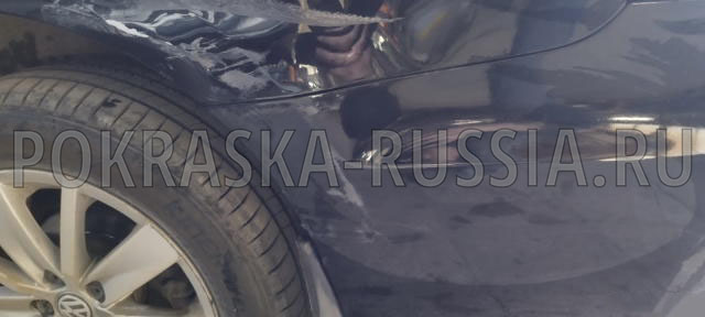 Покраска автомобиля Volkswagen Polo