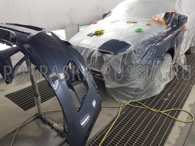 Покраска автомобиля Volvo XC60