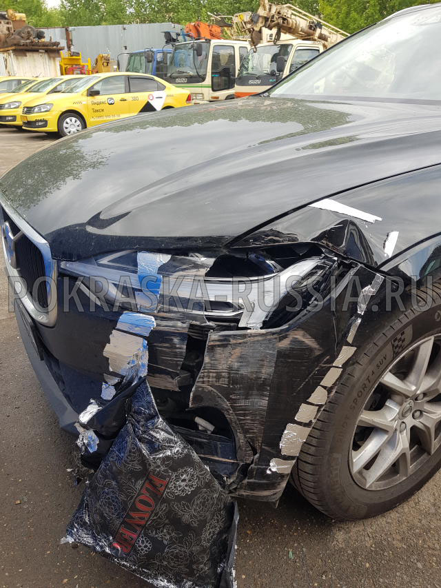 Покраска автомобиля Volvo XC60