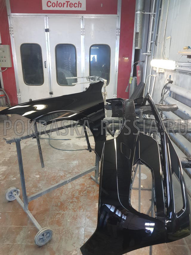 Покраска автомобиля Volvo XC60