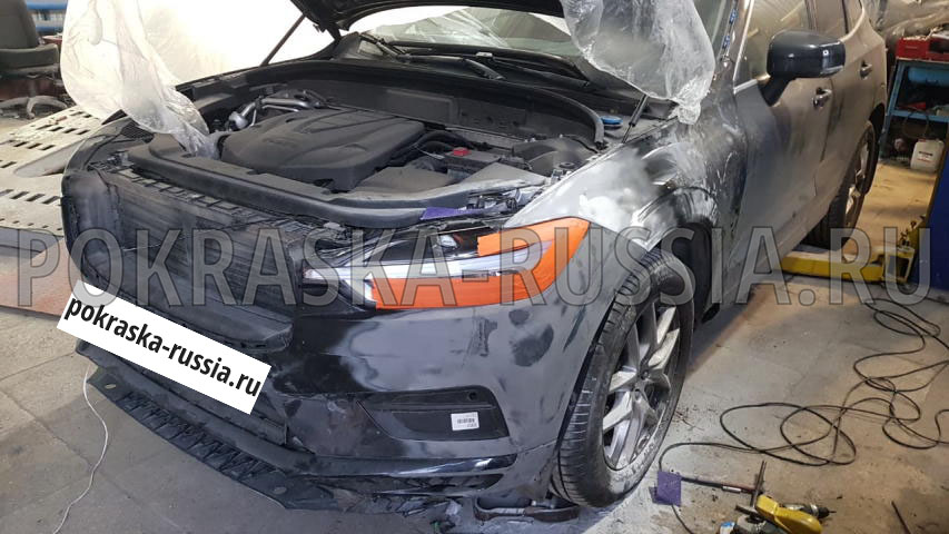 Покраска автомобиля Volvo XC60