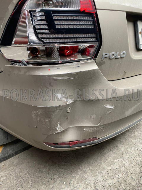Покраска автомобиля Volkswagen Polo